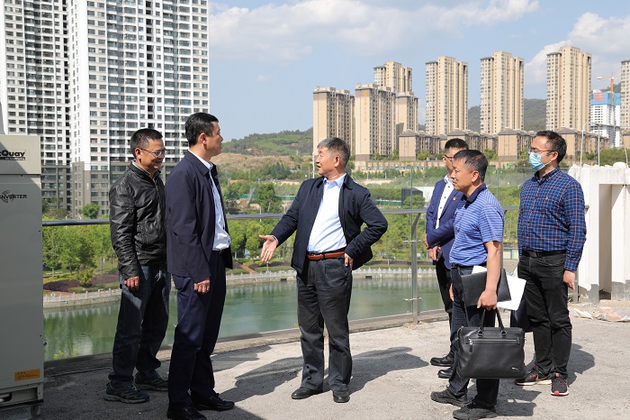 ​省水利厅党组书记、厅长胡朝碧调研牛栏江—滇池补水工程