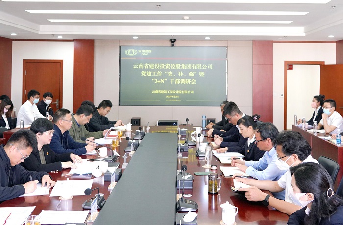 ​李志琤带队到设计院开展党建工作“查、补、强”和“3+N”干部综合调研