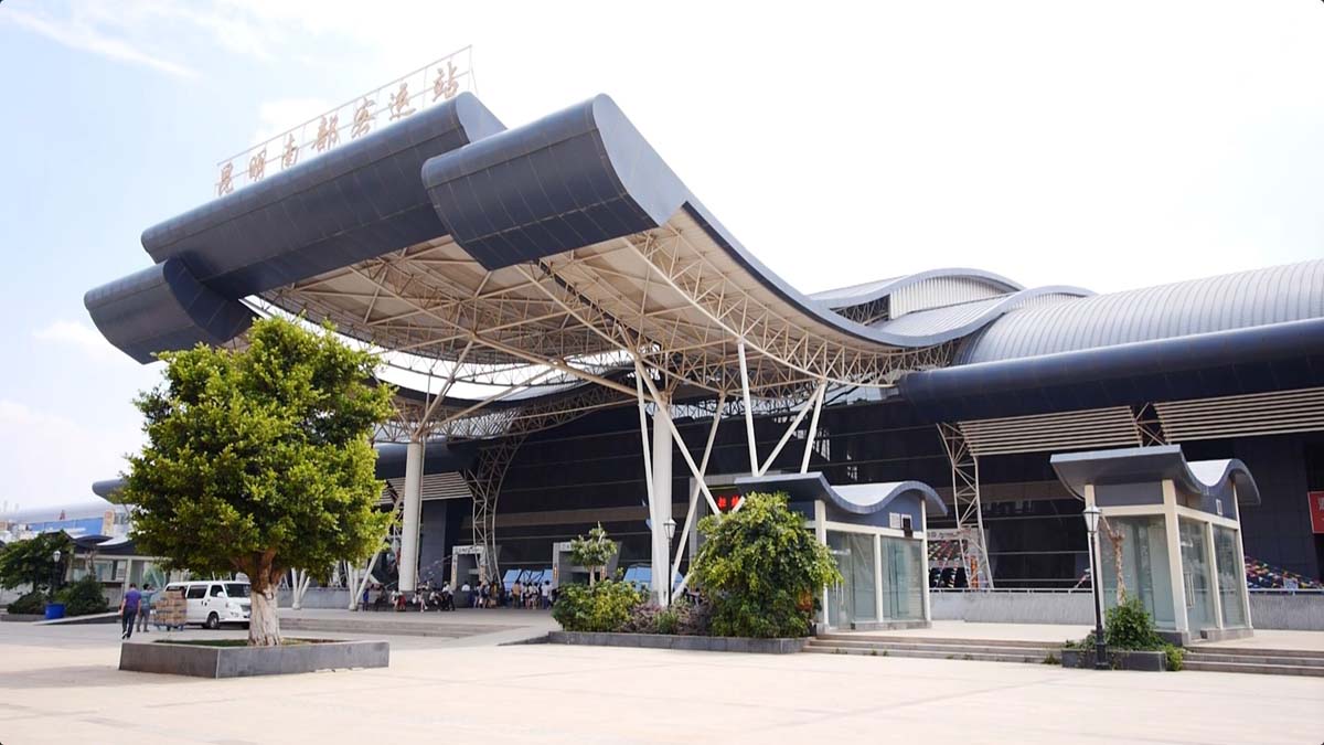 昆明市南部汽车客运站一期站房钢结构工程