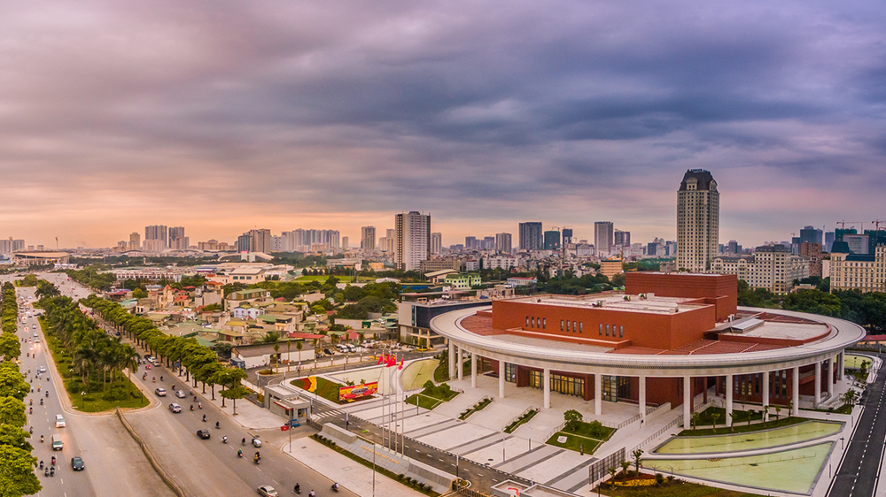 援越南越中友谊宫项目