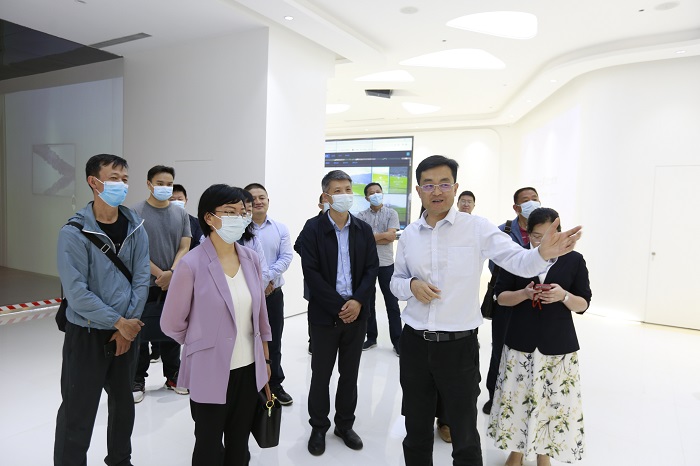 省商务厅调研物流公司