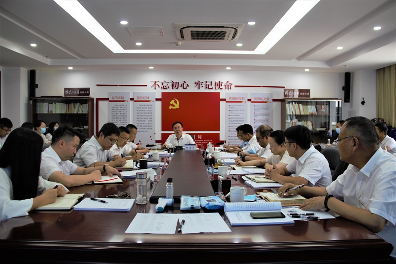 刘金荣出席省外事业部2022年年中工作会