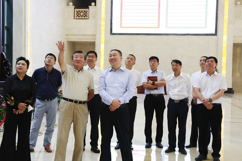 陈祖军会见中国建筑业协会副会长兼秘书长刘锦章