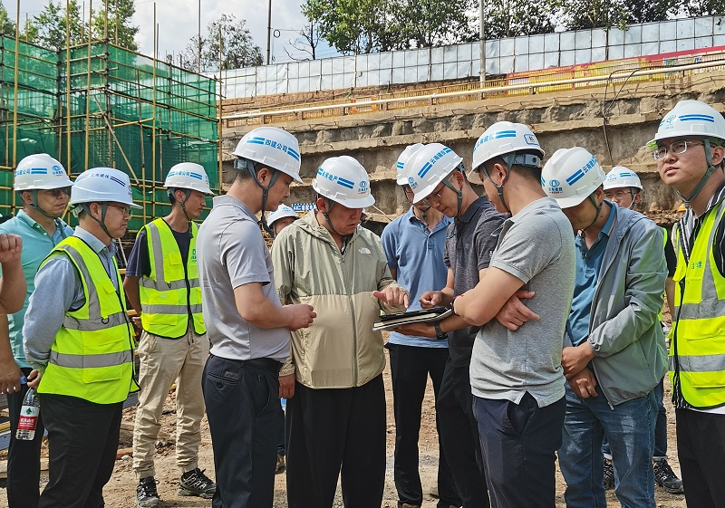 王晓方调研建投学府项目