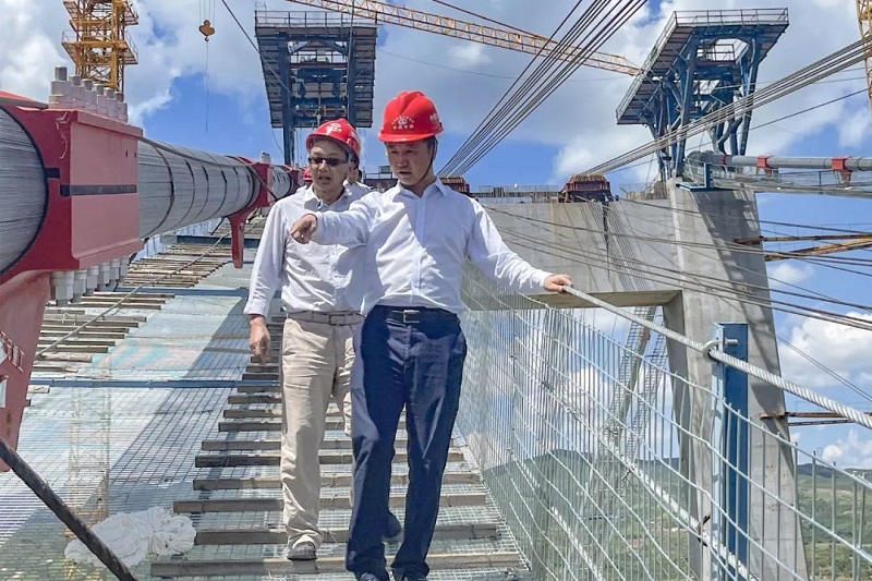 楚雄州委书记刘勇调研永大高速项目