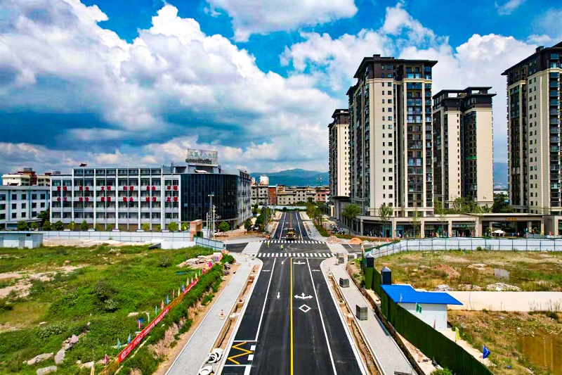 为民生幸福“开路”！玉溪市红塔区三条市政道路相继通车