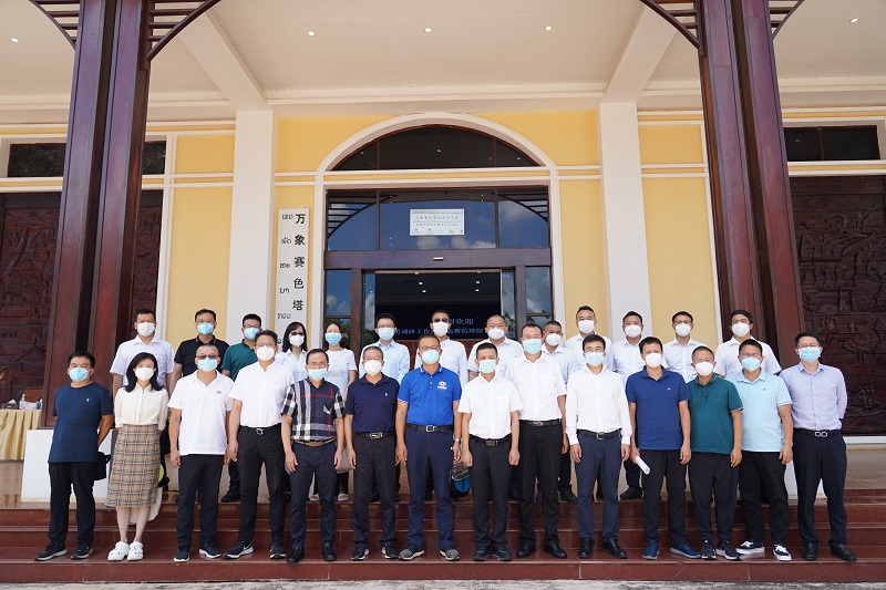 杨国文赴老挝调研世界杯足球平台项目推进情况 看望慰问境外职工