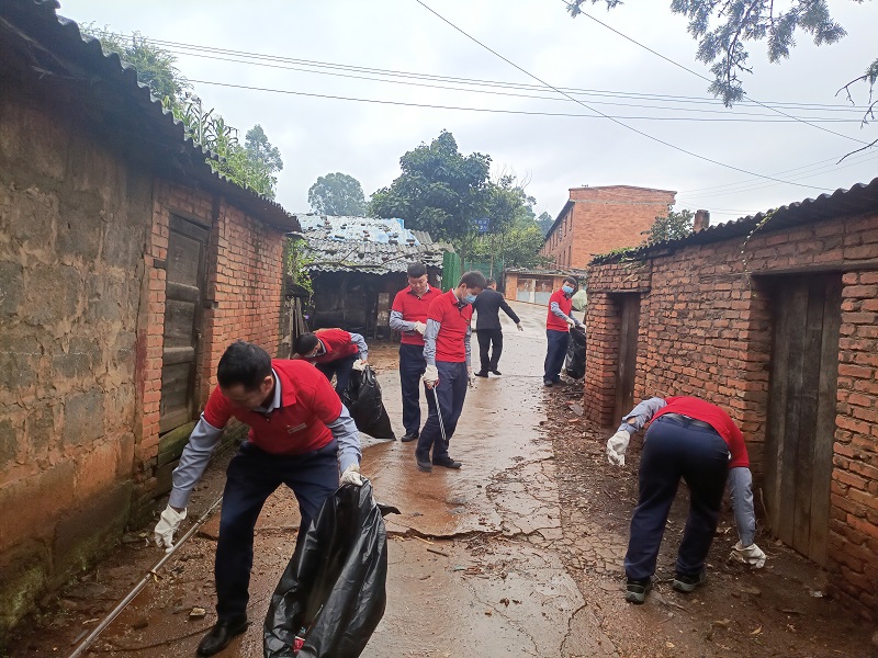 物业2026世界杯官网平台开展爱国卫生志愿服务活动