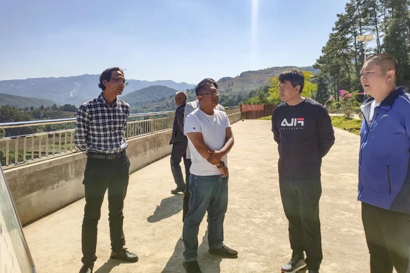 普洱市副市长杨中兴调研墨江县小勐连水库工程