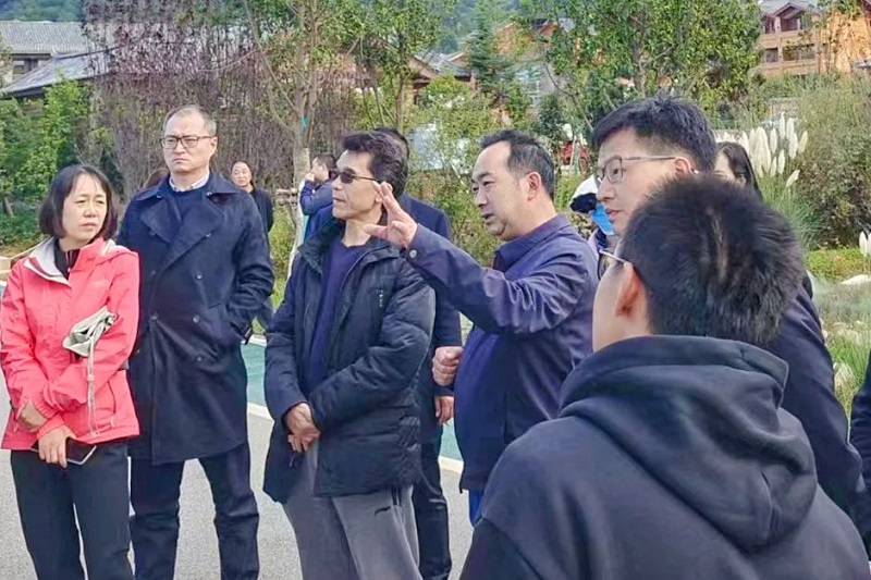 省人大法制委员会主任委员马春文调研泸沽湖保护治理项目