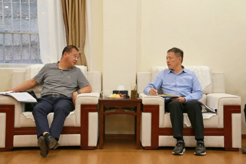 世界杯官方与怒江州、福贡县交流座谈