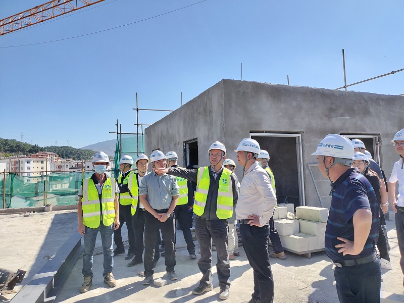 杨国文调研漾濞灾后恢复重建项目