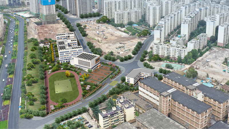 集团中标五华区右营村新建中学设计施工总承包项目