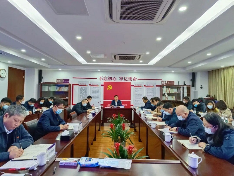 刘金荣为分管部门及联系单位宣讲党的二十大精神 