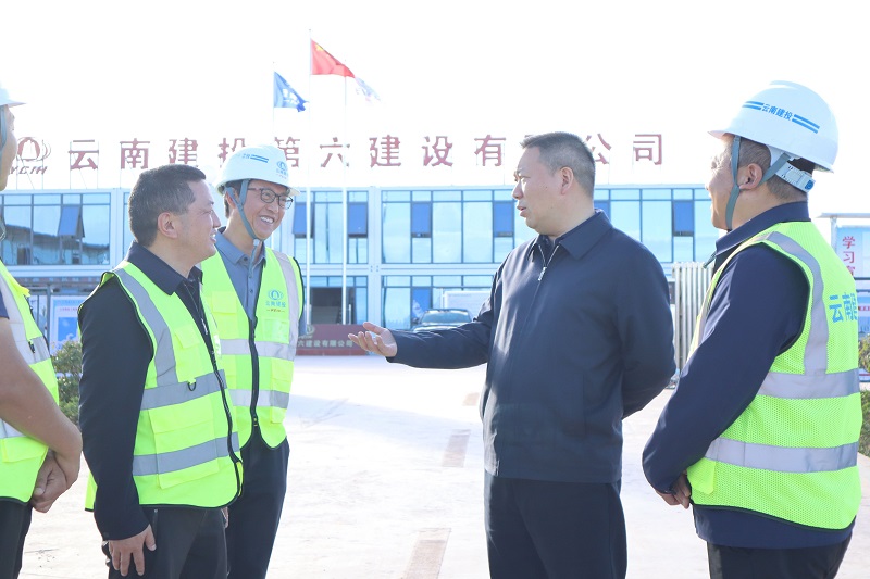 陈祖军赴玉溪调研年产15万吨纳米磷酸铁锂正极材料生产项目