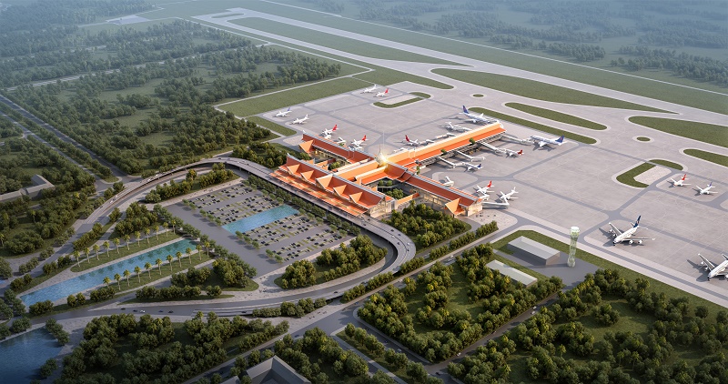 柬埔寨暹粒吴哥国际机场最新进展！一组图带你感受“中国速度”