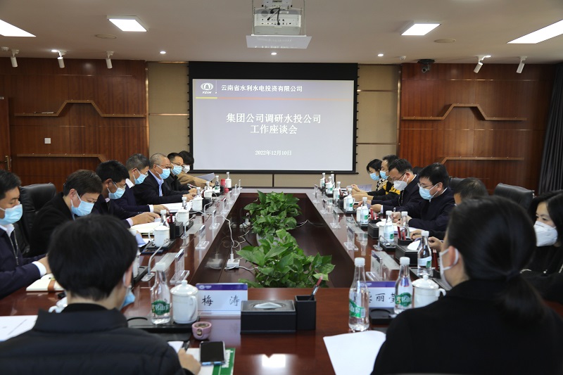 刘金荣仝德刚调研水投公司