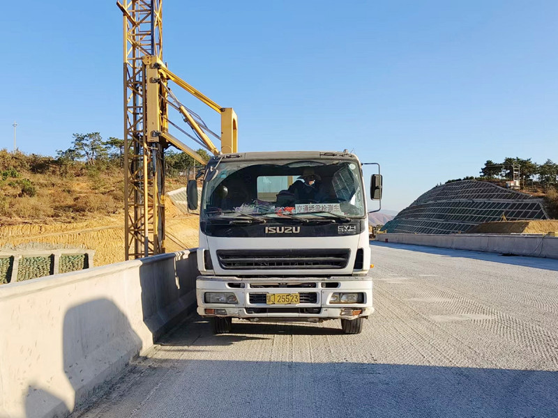 宾鹤高速通车段交工质量检测拉开序幕