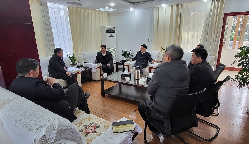 第一水利水电公司与昭通市政府座谈交流