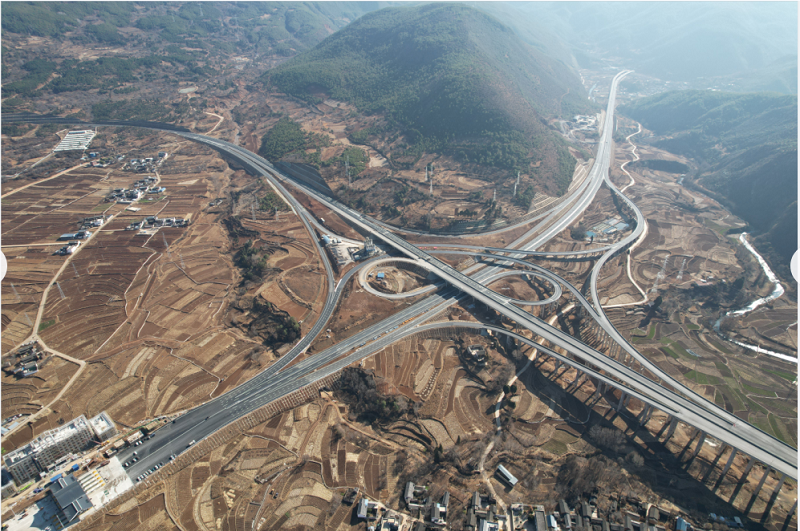 鹤剑兰高速沙溪支线建成具备通车条件
