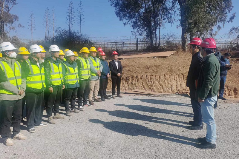 楚雄州副州长程鹏调研永大、元大高速并开展春节慰问