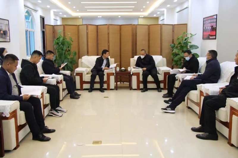 临沧市副市长李丕明到永勐高速项目开展春节慰问