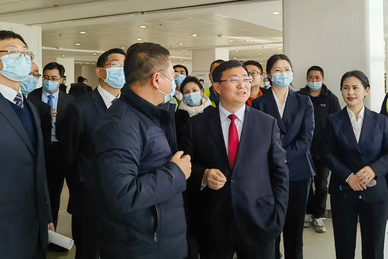 副省长郭大进调研滇东北区域医疗中心医院项目