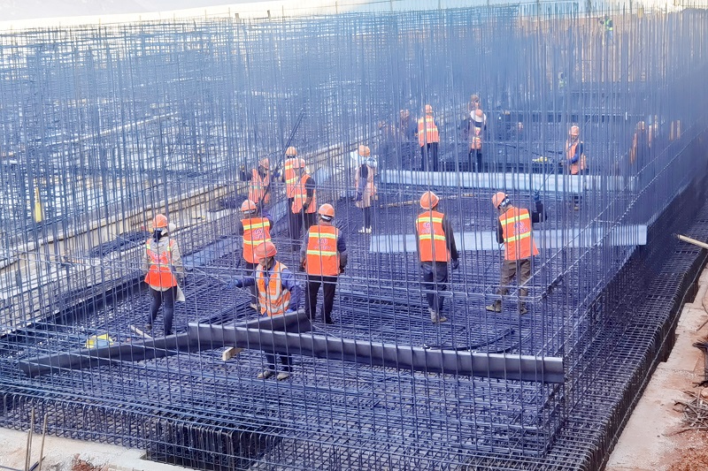 加足马力 大抓项目   十四冶48个项目复工