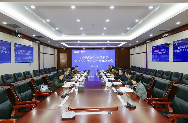 省委统战部、省国资委到集团调研党外知识分子工作