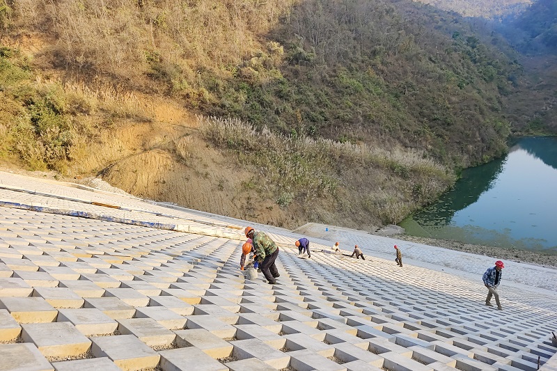 凝心聚力  大抓项目  基投世界杯直播网保山德宏片区10个项目复工