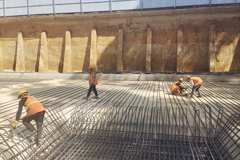 大干快上战春潮！   七世界杯直播网30余个项目复工