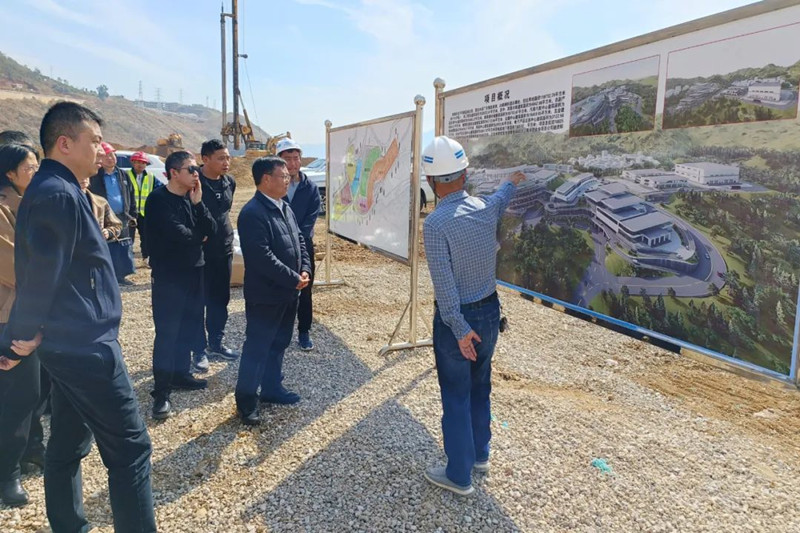 昭通市副市长刘和开调研巧家县北互通物流中心项目