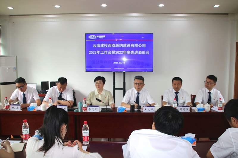 李志琤参加指导版纳公司2023年工作会