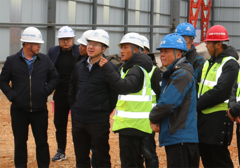 仝德刚调研宣富高速项目