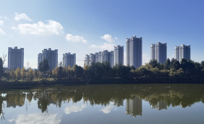 呈贡区雨花六号地块城市棚户区改造全线封顶