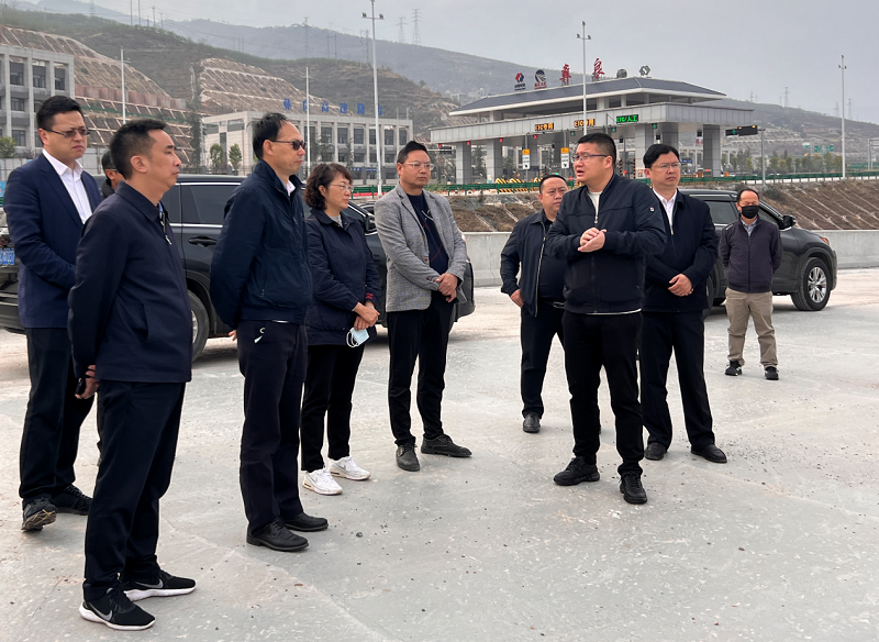 2026世界杯官方网址专职外部董事谭元戎、张羽调研移投公司昭通片区投资项目