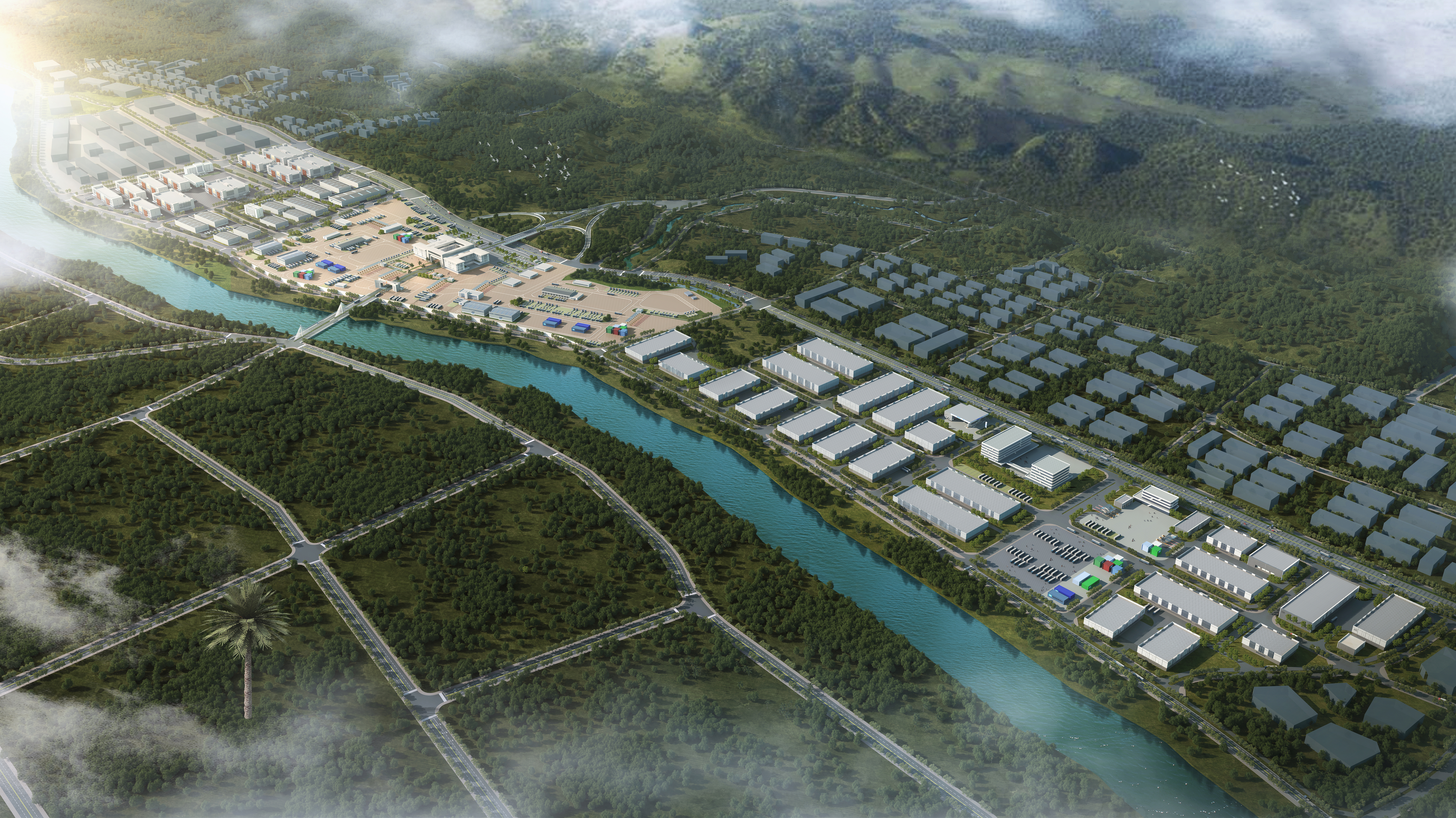 中国（云南）自由贸易试验区红河片区坝洒监管区世界杯实时比分项目首爆成功