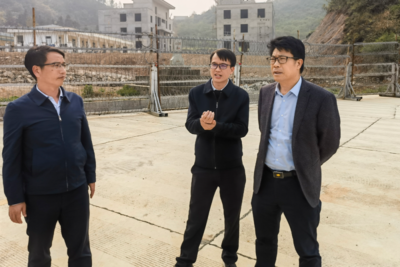 最高人民检察院机关党委二级巡视员廉士兵调研田蓬口岸