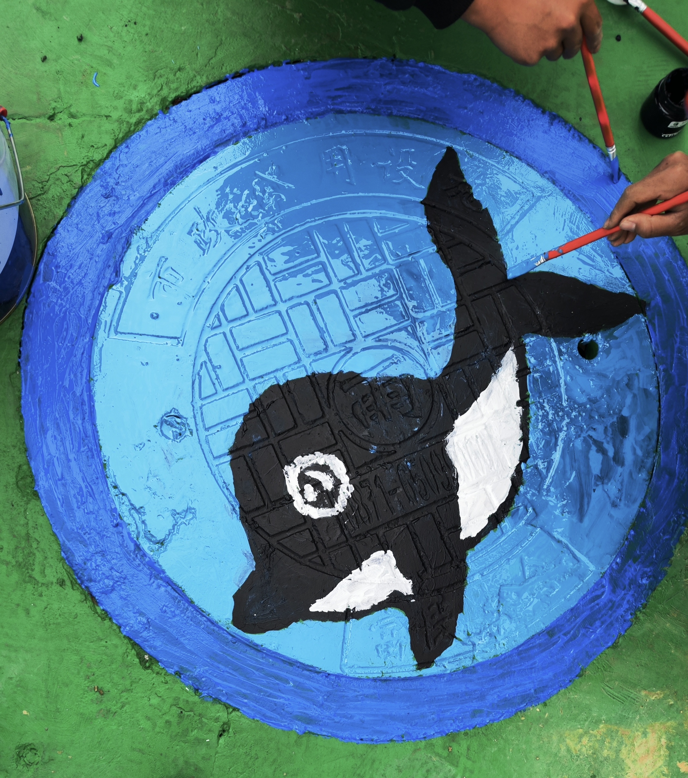 云南省国家心血管病区域医疗中心升级世界杯官方“井”上添画共建美丽驻地