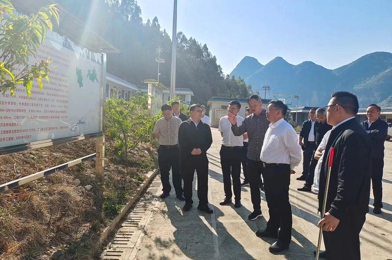 文山州委副书记、州长马忠俊调研德厚河流域白牛厂汇水外排工程项目