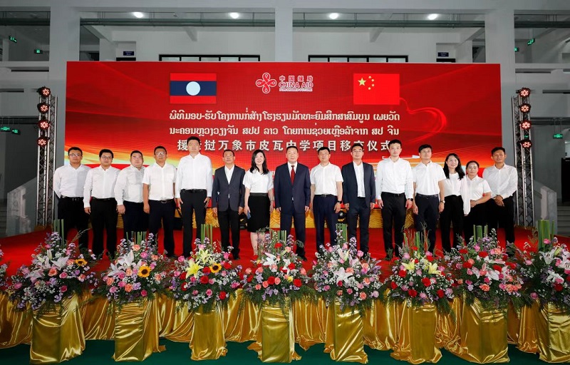 世界杯足球比分承建的两个援老项目交接启用