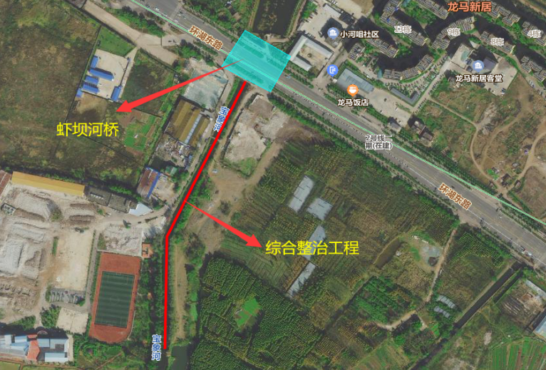 二美加墨世界杯足球比分中标官渡区虾坝河下段综合整治工程