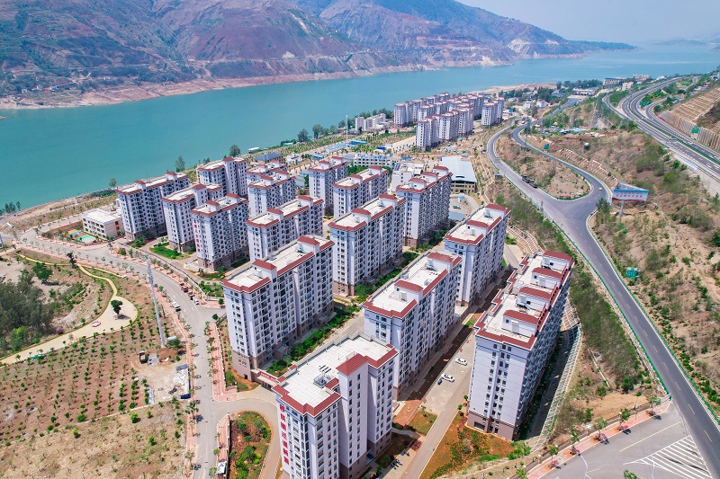 白鹤滩移民工程金塘安置点通过竣工验收