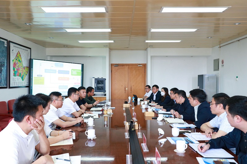 城乡投公司与昆明滇池国家旅游度假区管委会座谈