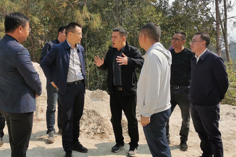 保山市副市长成德君调研永昌高速（昌宁段）项目