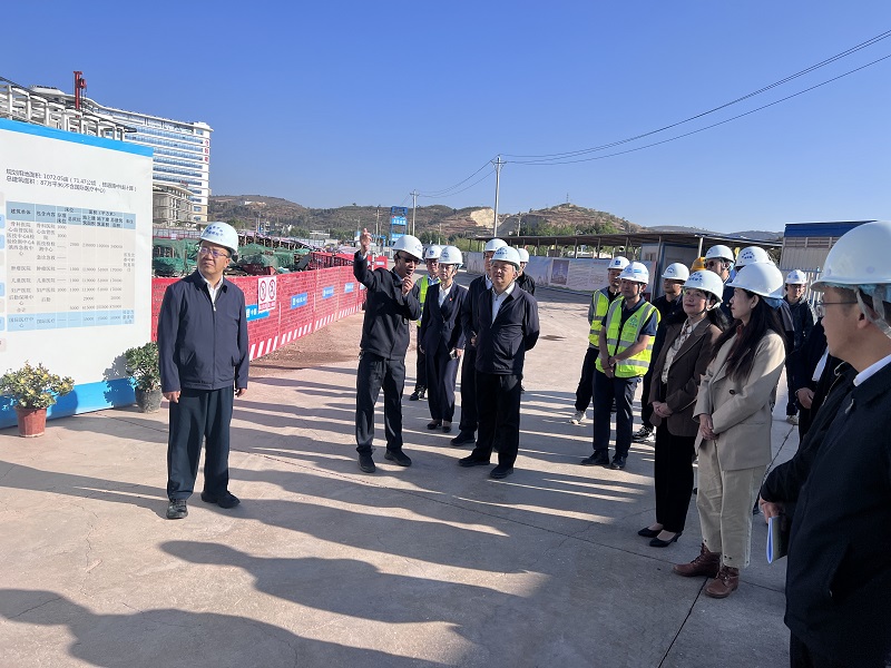 大理州委书记杨国宗调研滇西区域医疗中心项目