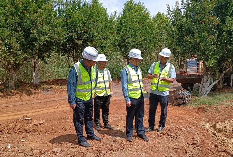 大兴调查研究 | 王永强调研滇池绿道项目和云建绿砼昆明东搅拌站