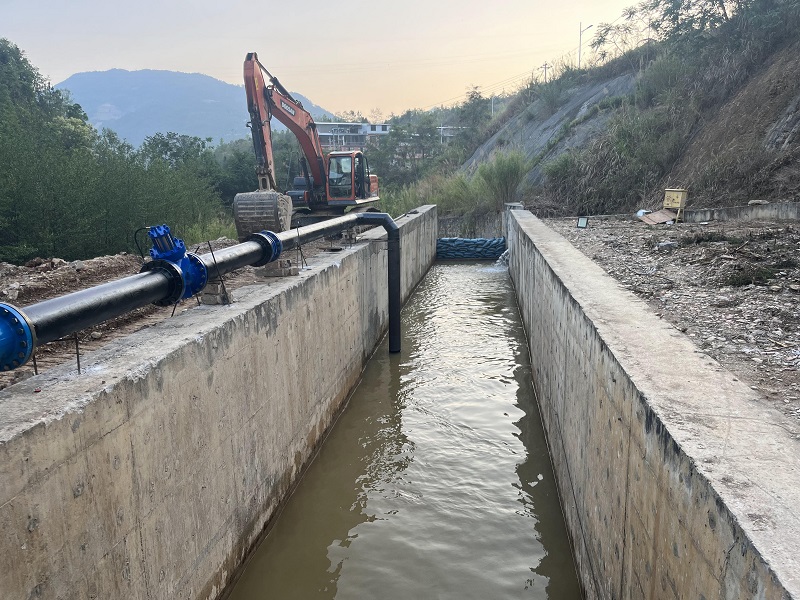 西畴县土锅洞水库抗旱应急补水工程通水
