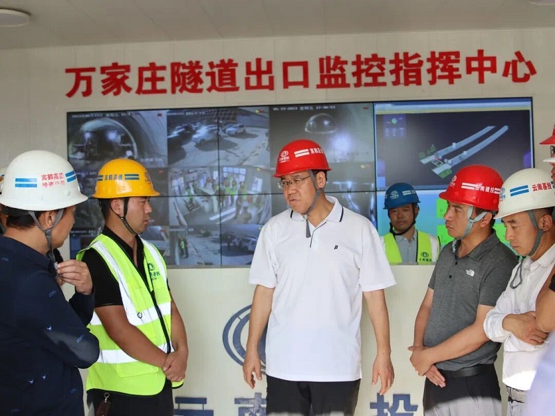 大兴调查研究｜陈文双调研宾鹤高速项目 看望慰问一线职工