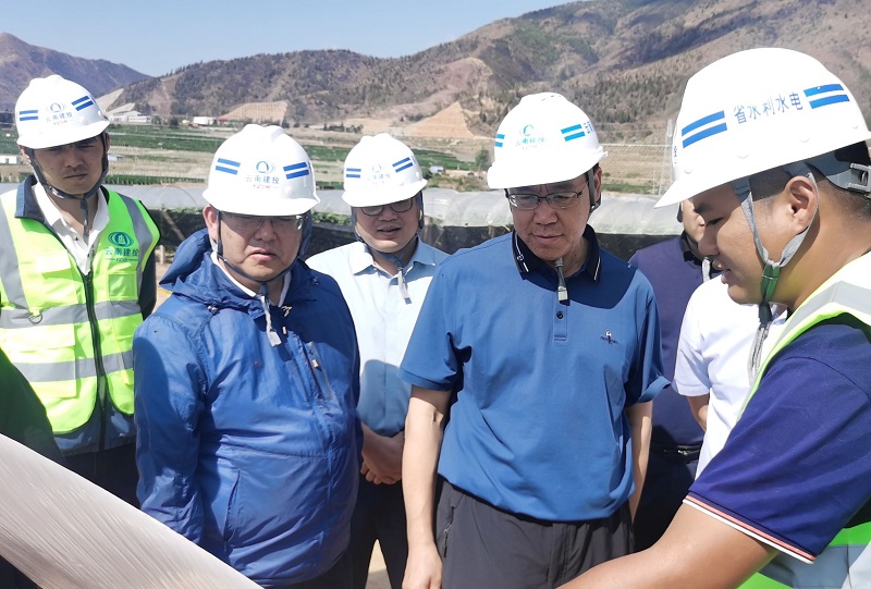大兴调查研究｜陈文双调研滇中引水工程建设情况